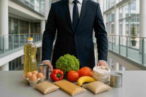 خدمات سازمانی تامین ارزاق مواد غذایی