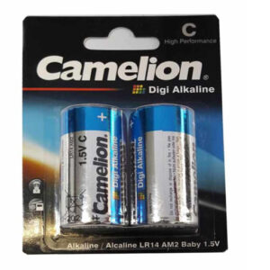 باتری بزرگ سایز c آلکالاین camelion