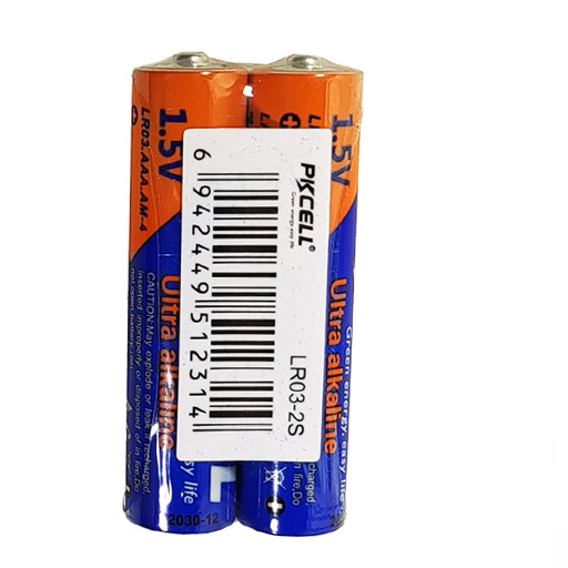 باتری نیم قلم اولترا الکالاین PKCELL